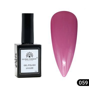 Гель лак Global Fashion, Gel polish&nbsp;15&nbsp;ml,&nbsp;59 23895 фото