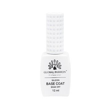 Силиконовая база Silicon Base Coat от Global Fashion, 12 мл 11240 фото