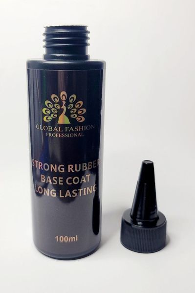 Каучукова база Global Fashion, Strong Long Lasting Base Coat, 100 мл 25151 фото
