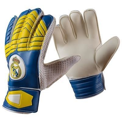 Воротарські рукавиці Latex Foam REALMADRID, жовто-синій, розмір 6 GGLG-RM6 фото