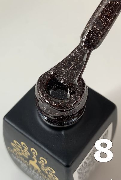 Гель-лак Disco Gel Shine Spectrum, Global Fashion, світловідбивний, 8 мл, 08 12046 фото