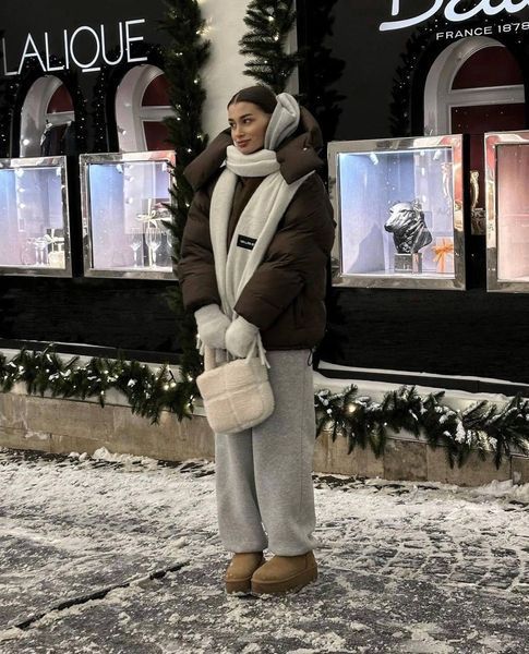 Куртка зимова жіноча плащівка на синтепоні 250 PAP-4070 (42 - 52 р.) Шоколад PAP-4070 фото