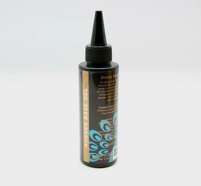 Каучукова база Global Fashion, Strong Long Lasting Base Coat, 100 мл 25151 фото