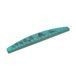 Nail file with ruler, 80/80, green 25569 фото 4