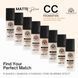 Тональная основа CC Matte+Poreless, Global Fashion G012, Natural Tan 24971 фото 2