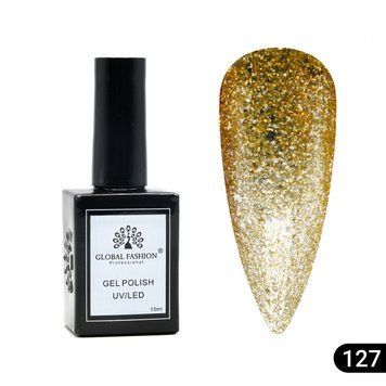 Гель лак Global Fashion, Gel polish&nbsp;15&nbsp;ml,&nbsp;127 23965 фото