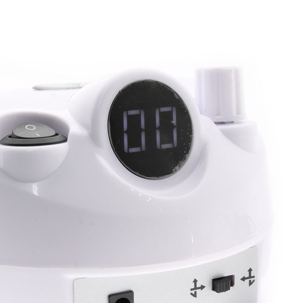Апарат для манікюру і педикюру BEE NAILS, 202D, з дисплеєм, 65w, 45000 об, білий 24648 фото