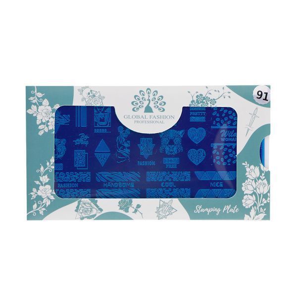 Stamping disc Global Fashion #91 14056 фото