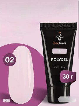 Poly-gel Bee Nails #02, 30г 24770 фото