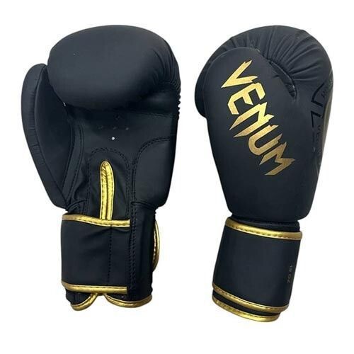 Боксерські рукавички Venum, DX-8825, 10 oz, чорний VM8825-10BL фото