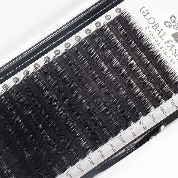 Набор ленточных ресниц Global Fashion Premium Lashes микс (7-12мм) L 0.10 13044 фото