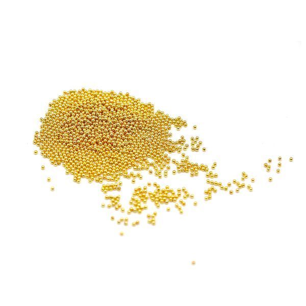 Металлические бульоны Global Fashion, размер SS, золото 14823 фото