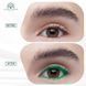 Мягкий, гелевый карандаш для глаз, Global Fashion, Green with glitter 25017 фото 5