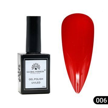 Гель лак Global Fashion, Gel polish&nbsp;15&nbsp;ml,&nbsp;06 23842 фото