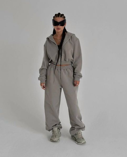 Костюм женский двухнитка (штаны и кофта) RAZ-1272 (42 - 48 р.) Пепельный RAZ-1272 фото