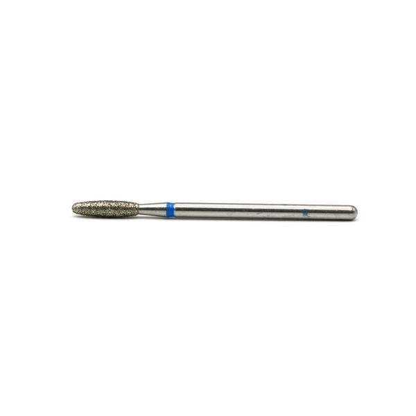 Diamond cuticle nozzle, Rounded flame, blue notch 244/025B 23058 фото