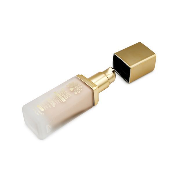 Тональна основа Global Fashion, Glowy Liquid Foundation 4in1:Primer+Concealer+Highlighter+BB cream, SPF 15, K034,Honey 24997 фото