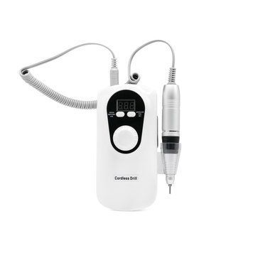 Апарат для манікюру та педикюру CJ DM001 white, на акумуляторі, 35000 об, 30W 18863 фото