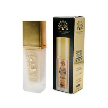Тональна основа Global Fashion, Glowy Liquid Foundation 4in1:Primer+Concealer+Highlighter+BB cream, SPF 15, K036,Toffee 24999 фото