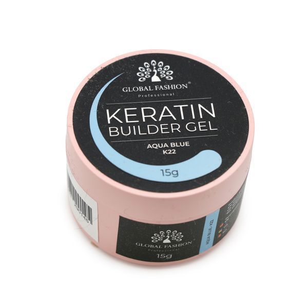 KERATIN BUILDER GEL, K22, Global Fashion, 15 g 26295 фото