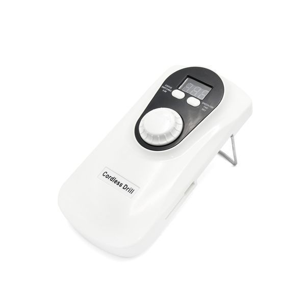Апарат для манікюру та педикюру CJ DM001 white, на акумуляторі, 35000 об, 30W 18863 фото