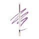 Мякий, гелевий олівець для очей, Global Fashion, purple with glitter 25019 фото 1