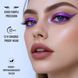Мякий, гелевий олівець для очей, Global Fashion, purple with glitter 25019 фото 5