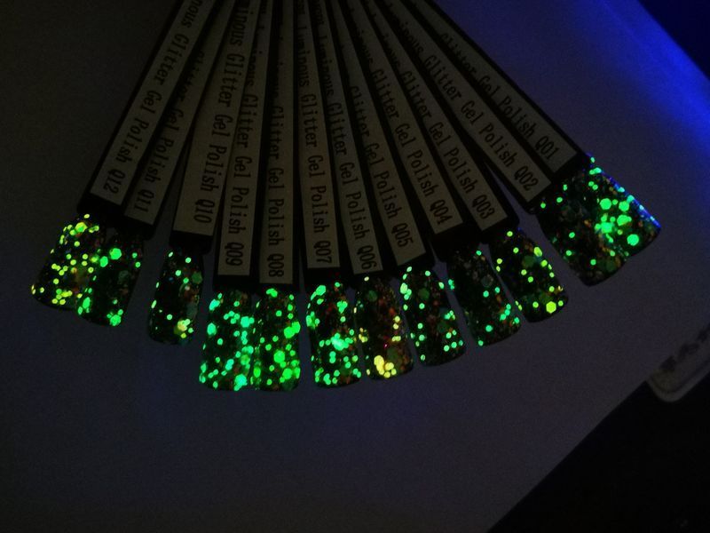 Глиттер-гель Luminous Glitter Gel 06 светящийся в темноте 5 г 13478 фото