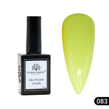 Гель лак Global Fashion, Gel polish&nbsp;15&nbsp;ml,&nbsp;83 23919 фото