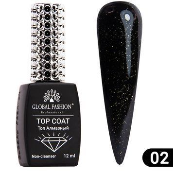 Топ с глиттером Galaxy Top Coat 02, 12 мл 11150 фото