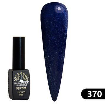 Гель лак BLACK ELITE 370, Global Fashion, 8 мл 17683 фото