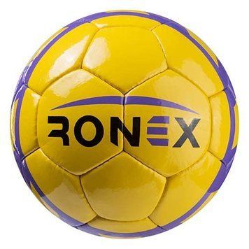 М'яч футбольний DXN (YW) Ronex (HUM) Жовтий/бузковий RX-H1-YDX1 фото