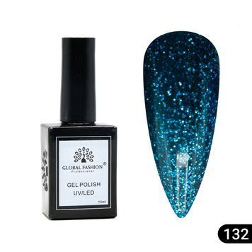 Гель лак Global Fashion, Gel polish&nbsp;15&nbsp;ml,&nbsp;132 23970 фото