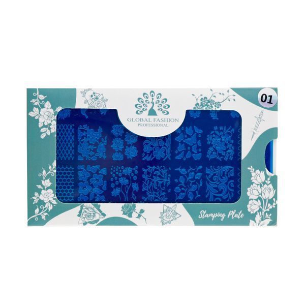 Stamping disc Global Fashion #01 14141 фото
