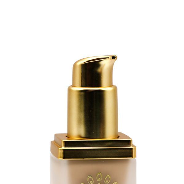 Тональна основа Global Fashion, Glowy Liquid Foundation 4in1:Primer+Concealer+Highlighter+BB cream, SPF 15, K037,Espresso 25000 фото