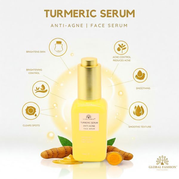 Сыворотка с куркумой от акне, Global Fashion, Turmeric Serum Anti-Acne, 50 мл 25081 фото