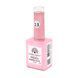 Каучуковая база для гель-лака френч, Rubber Base Coat French, 15 мл., цвет прозрачно-молочный, Global Fashion 13 8107 фото 5