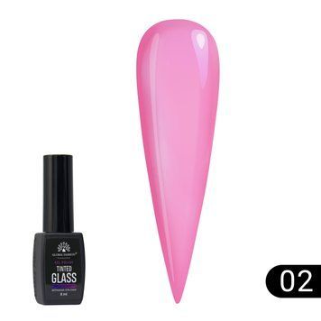 Stained glass gel polish Global Fashion 8 ml, Tinted Glass 02 20090 фото