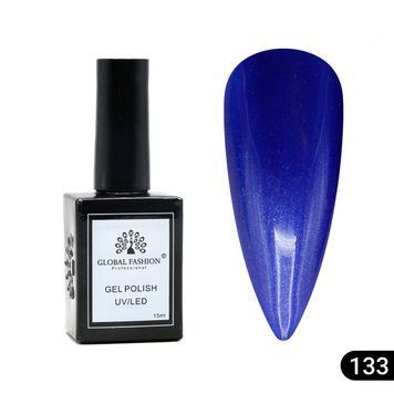 Гель лак Global Fashion, Gel polish&nbsp;15&nbsp;ml,&nbsp;133 23971 фото