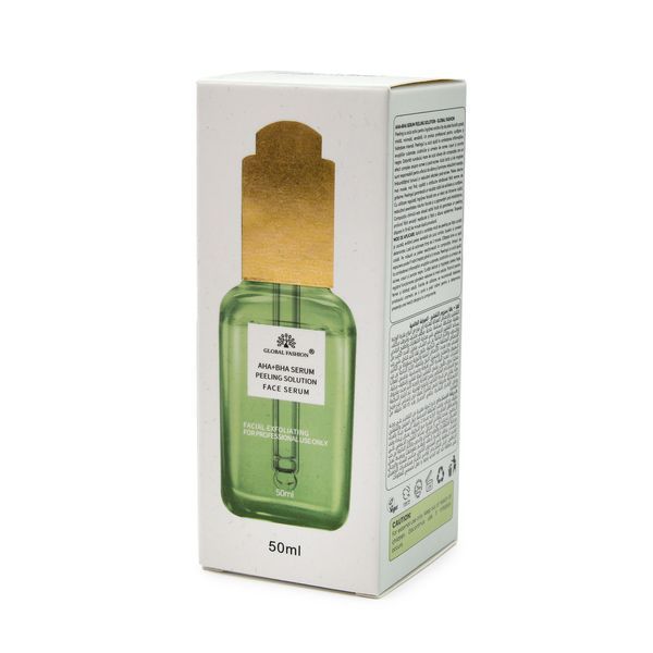 Сыворотка-Пилинг с кислотами Aha+Bha, Global Fashion, Aha+Bha Serum Peeling Solution Face Serum, 50ml 25085 фото