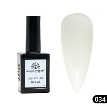 Гель лак Global Fashion, Gel polish&nbsp;15&nbsp;ml,&nbsp;34 23870 фото