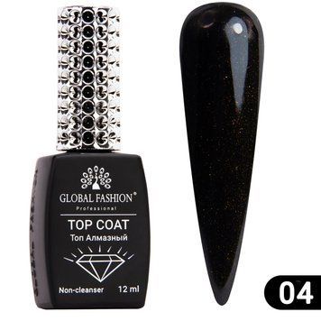Топ с глиттером Galaxy Top Coat 04, 12 мл 11152 фото