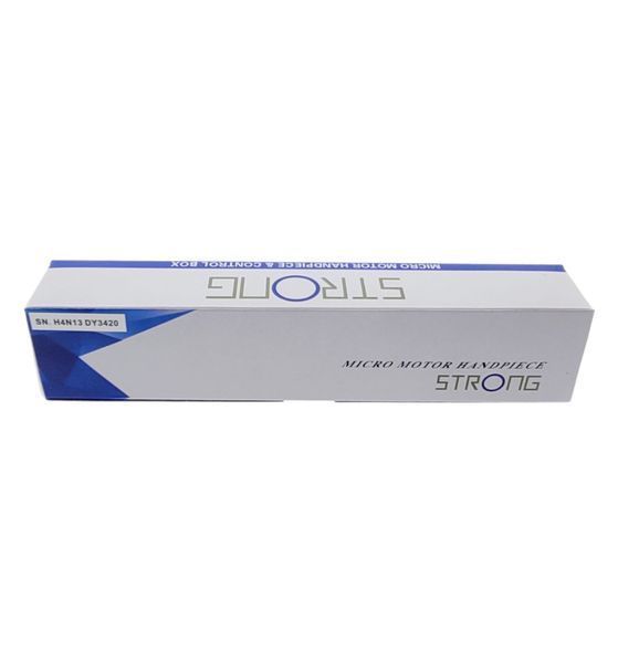 Запасна ручка Strong 105L (40K) до фрезера для манікюру та педикюру, синя 20953 фото