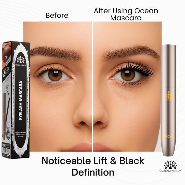 Туш для вій, Global Fashion, Ocean Dense Mascara, Black, GM1 25045 фото