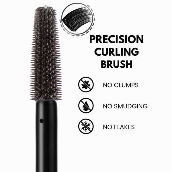 Туш для вій, Global Fashion, Ocean Dense Mascara, Black, GM1 25045 фото
