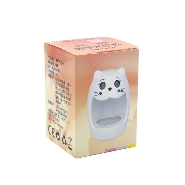 Лампа для ногтей LED/UV, 6W, мини 18860 фото