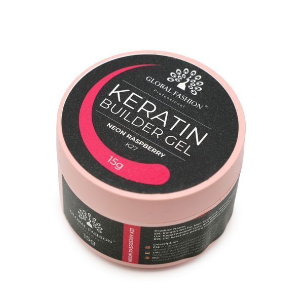 KERATIN BUILDER GEL, K27, Global Fashion, 15 g 26300 фото