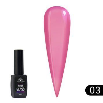 Stained glass gel polish Global Fashion 8 ml, Tinted Glass 03 20091 фото