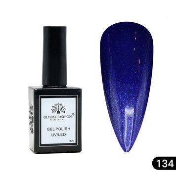Гель лак Global Fashion, Gel polish&nbsp;15&nbsp;ml,&nbsp;134 23972 фото