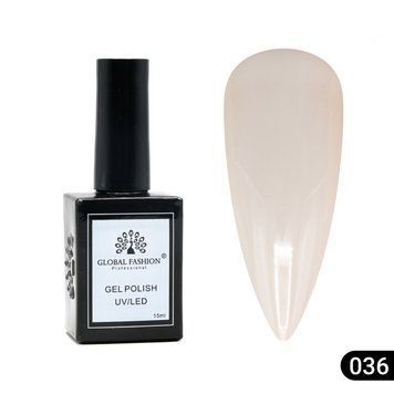 Гель лак Global Fashion, Gel polish&nbsp;15&nbsp;ml,&nbsp;36 23872 фото